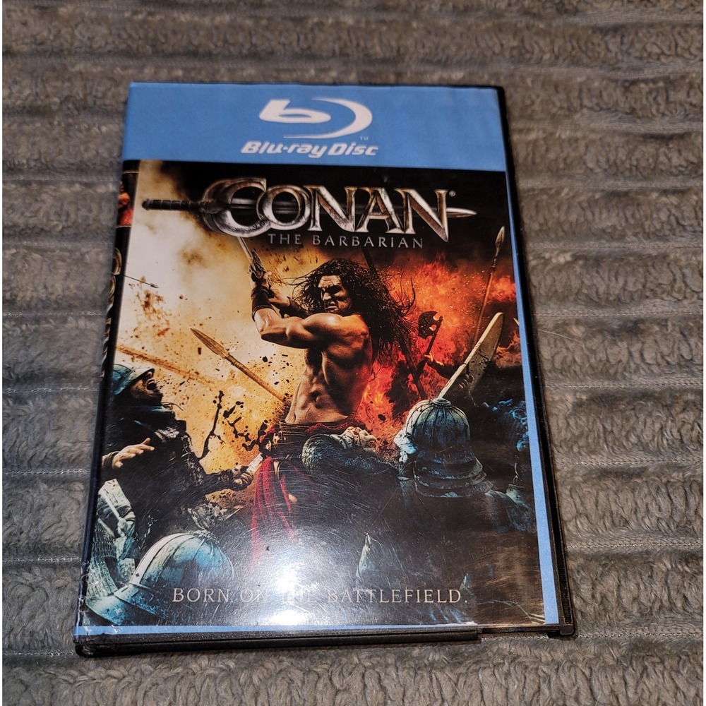 Conan "The Barbarian" Blu-Ray widescreen Jason Momoa Rachel Nichols Stephen Lang